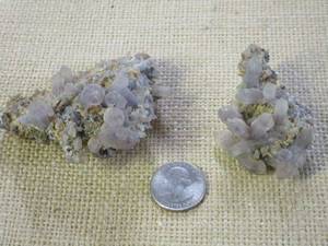 lot 405 image: AMETHYST QUARTZ ON MATRIX