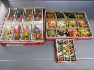 lot 214 image: BOXES OF HAND PAINTED FIGURES&nbsp