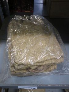 lot 215 image: SACK CLOTH TOTE BAGS, SMALL