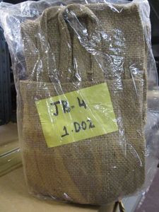 lot 220 image: SACK CLOTH TOTE BAGS, SMALL