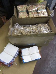 lot 227 image: SMALL RECYCLED GIFT BAGS