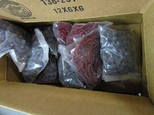 lot 293 image: MIXED LOT OF GLASS BEADS IN PACKAGING, HAND MADE IN INDIA