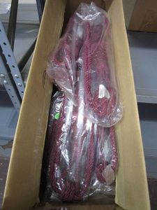 lot 299 image: LOT OF HOME DECOR BOHO STYLE TASSELS, NEW IN PAKAGING (WINE COLOR)