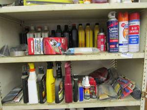 lot 59 image: CONTENTS ON MIDDLE 2 SHELVES OF CABINET- SEE PICS