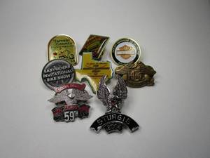 lot 118 image: STURGIS &amp HARLEY DAVIDSON COLLECTABLE PINS