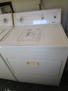 lot 62 image: KENMORE 29 WIDE GAS DRYER, WORKING