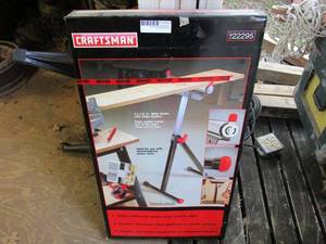 lot 250 image: CRAFTSMAN ROLLER STAND