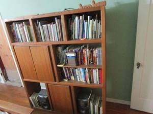 lot 156 image: ENTERTAINMENT CENTER, CONTENTS NOT INCLUDED