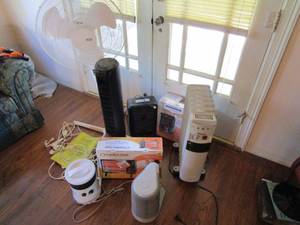 lot 236 image: VARIOUS HEATERS &amp FANS