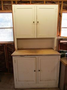 lot 245 image: SHOP CABINET AND WORK STATION
