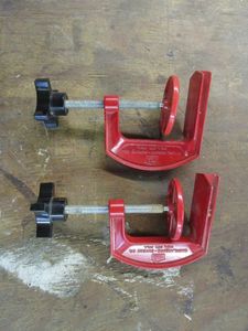 lot 320 image: MACKLANBURG-DUNCAN CO PAIR OF C CLAMPS