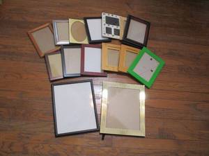 lot 291 image: VPICTURE FRAMES, VARIOUS SIZES &amp STYLES