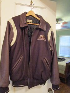 lot 424 image: 2003 FT WORTH STOCK SHOW LETTERMANS STYLE JACKET