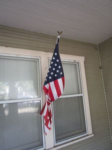 lot 379 image: OUTDOOR FLAG