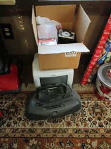 lot 126 image: AM FM CD STEREO, RCA TV, HOUSE PHONES, KODAK 35MM FILM CAMERA