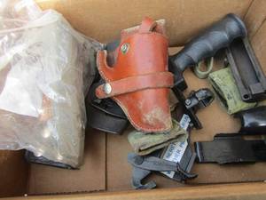 lot 49 image: Box of holsters