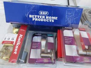 lot 83 image: Large assortment of door handles most new