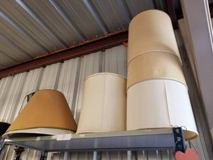 lot 11 image: Selection of Lamp shades
