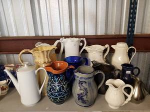 lot 31 image: Selection of Pitchers