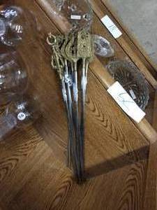 lot 79 image: Selection of skewers