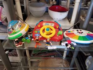 lot 112 image: Selection of Disney toys