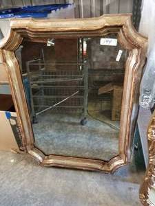 lot 144 image: Wall mirror