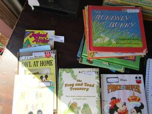 lot 81 image: Kids book lot-Moby Dick, Mickey sing along, Prince & pauper and more