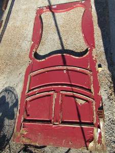 lot 119 image: 80x36 red foam type door