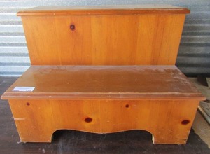 lot 124 image: 2 step step stool