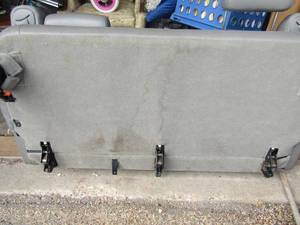 lot 153 image: Gray 3rd row seat for SUV cant get it unlocked