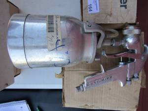 lot 164 image: Cutler hammer NIB DeVilbiss Sprayer   Box of Tinker Bearing kit