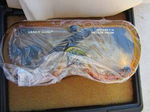 lot 175 image: Anti laser safety goggles in original pkg.