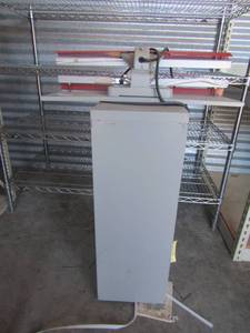 lot 191 image: Heat sealer on stand model #234B Serial C 7 amps 115 volt 35x24