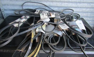 lot 202 image: Large lot of truflex 3520 belts for cars or lawnmowers over 20