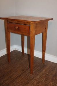 lot 29 image: Side Table with Drawer