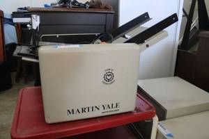 lot 143 image: Martin Yale AutoFold Paper Folding Machine
