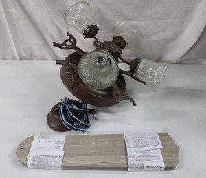 lot 158 image: Ceiling FanLight Model AC-552