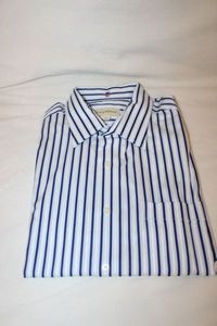 lot 198 image: Tommy Bahama long sleeve vertical stripe Shirt Size 16.5, 3637