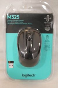 lot 204 image: Logitech M325 Wireless Mouse New in blister pack packaging