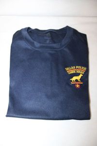 lot 193 image: Dallas Police Canine Squad Pullover Polo Shirt