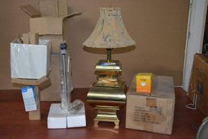 lot 221 image: Lamps and LightBulbs two still in original box and packaging