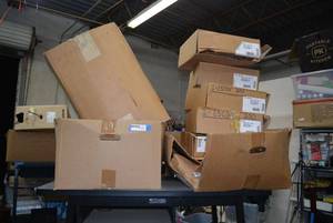 lot 225 image: Multiple Boxes of fiber optic cabling (please preview)