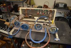 lot 234 image: Wall mount filtration system no filters or canisters