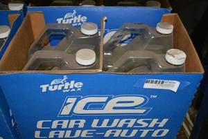 lot 228 image: Turtle Wax ICE Car Wash, 4 Bottles 3.78L each