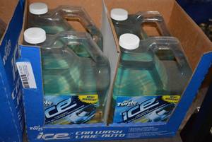 lot 231 image: Turtle Wax ICE Car Wash, 4 Bottles 3.78L each