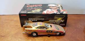 lot 44 image: Action Diecast 124 John Force 7 Time Champion 1998 Mustang Funny Car, Limited Edition