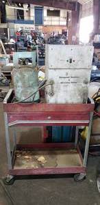 lot 162 image: Refrigerant Recovery & Recycling System w Rolling Cart