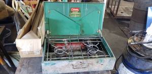 lot 178 image: Coleman 2-Burner Camp Stove