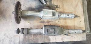 lot 252 image: Lot of 2 Pneumatic Grinding Wheels, Black & Decker and AireTool