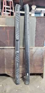 lot 309 image: OEM Ford F-150 Shelby Black Running Boards